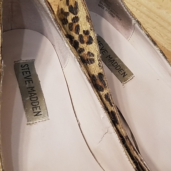 Steve Madden ROSALEE Leopard flats - Picture 6 of 8